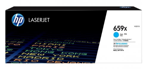 HP 659X 藍色原廠 LaserJet 高容量碳粉匣 (W2011X) For HP M856dn / M776