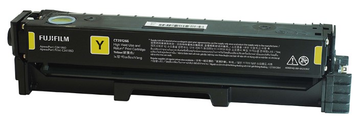 FUJIFILM CT351266 原廠高容量黃色碳粉匣 (4.5K) for ApeosPort Print C2410SD/ApeosPort C2410SD