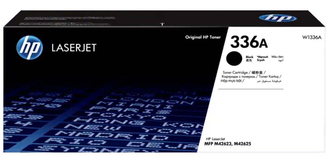 HP 336A Black Original LaserJet Toner Cartridge (W1336A)  For HP M42623 / M42625